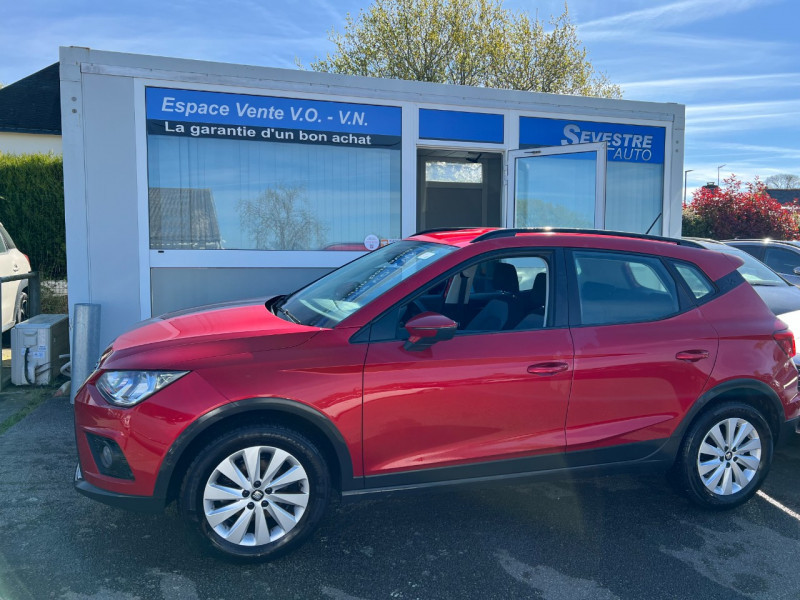 Seat ARONA 1.0 ECOTSI 115CH START/STOP STYLE BUSINESS EURO6D-T Essence ROUGE Occasion à vendre