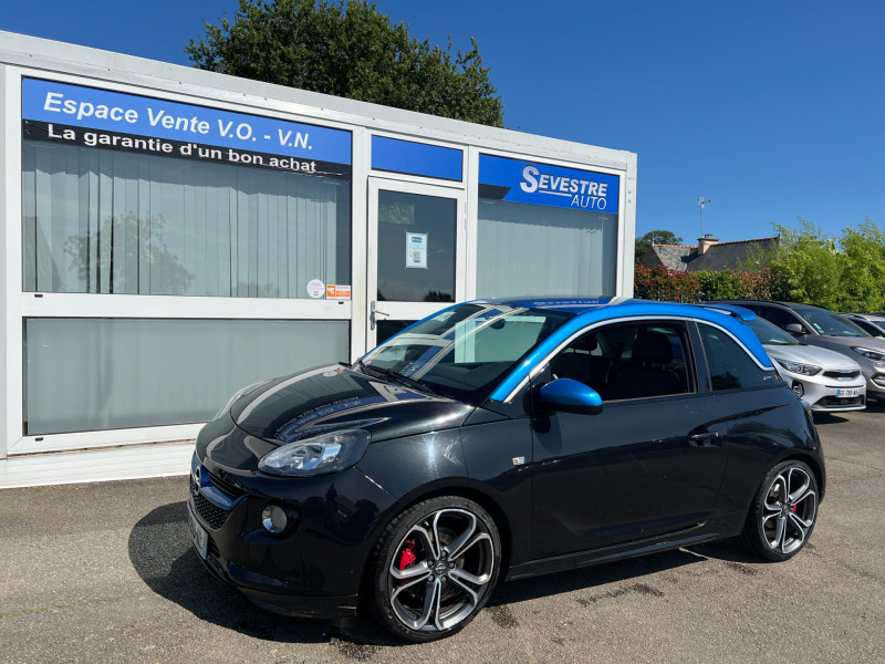 Opel ADAM ROCKS 1.4 TURBO ECOTEC 150CH S START/STOP Essence NOIR Occasion à vendre