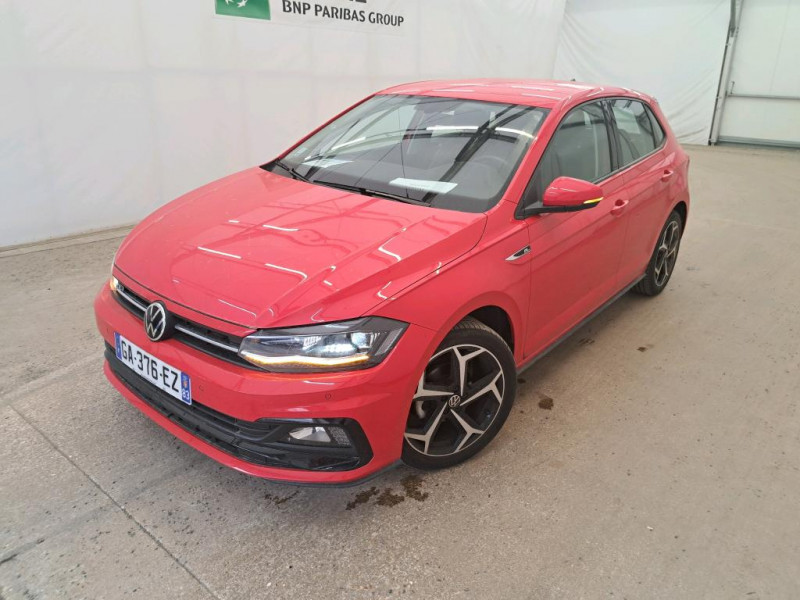 Volkswagen POLO 1.0 TSI 95CH R-LINE DSG7 Essence ROUGE Occasion à vendre