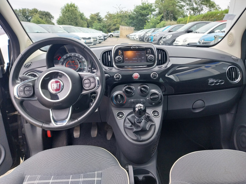 Photo 6 de l'offre de FIAT 500 1.2 8V 69CH ECO PACK LOUNGE à 7490€ chez Sevestre Automobiles