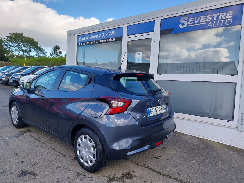 Photo 3 de l'offre de NISSAN MICRA 1.0 71CH ACENTA à 8490€ chez Sevestre Automobiles