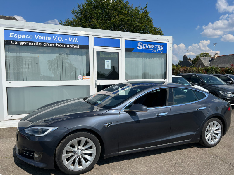 Tesla MODEL S 75D DUAL MOTOR Electrique GRIS FONCE Occasion à vendre