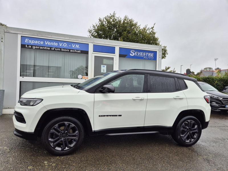 Jeep COMPASS 1.6 MULTIJET II 130CH 80TH ANNIVERSARY 4X2 Diesel BLANC Occasion à vendre