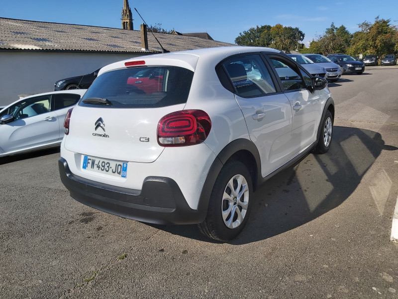 Photo 3 de l'offre de CITROEN C3 1.2 PURETECH 83CH S&S FEEL (COURROIE CHANGEE) à 7990€ chez Sevestre Automobiles