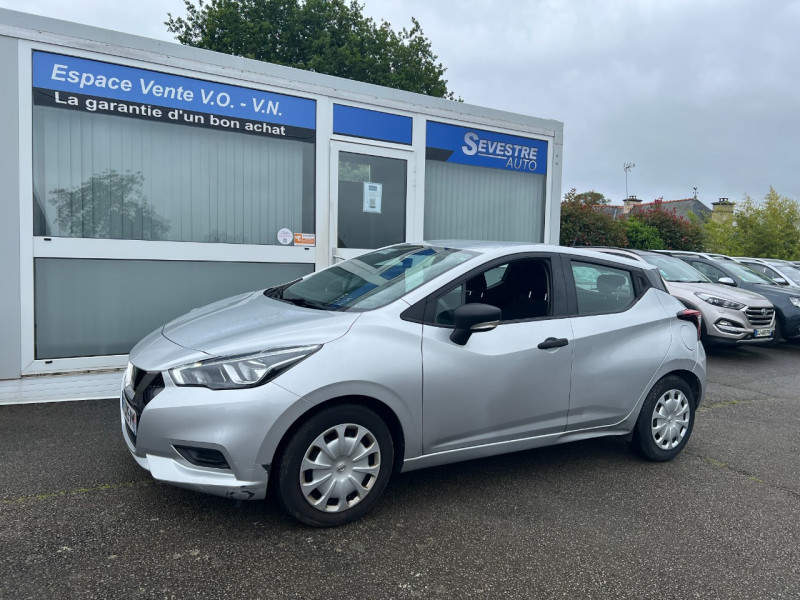 Photo 2 de l'offre de NISSAN MICRA 1.0 71CH VISIA PACK à 8490€ chez Sevestre Automobiles