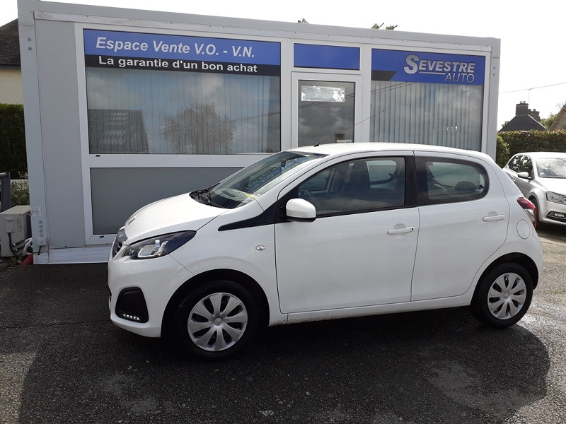 Peugeot 108 1.0 VTI ACTIVE 5P Essence BLANC Occasion à vendre