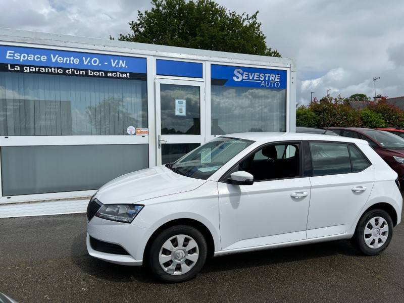 Skoda FABIA 1.0 MPI 60CH ACTIVE Essence BLANC Occasion à vendre