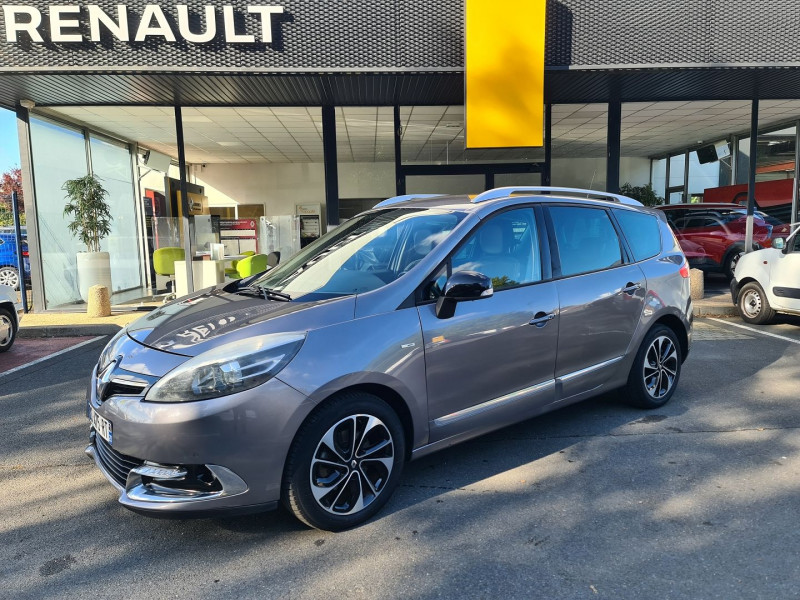 Renault GRAND SCENIC III 1.6 DCI 130 CH ENERGY BOSE ECO² 7 PLACES 2015 Diesel GRIS Occasion à vendre