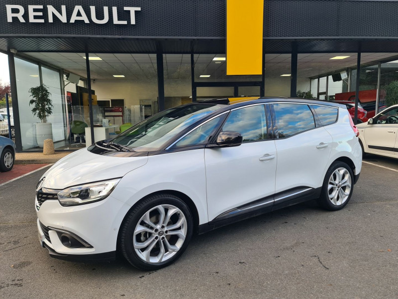 Renault GRAND SCENIC IV 1.7 BLUE DCI 120 CH BUSINESS EDC 7 PLACES Diesel BLANC Occasion à vendre