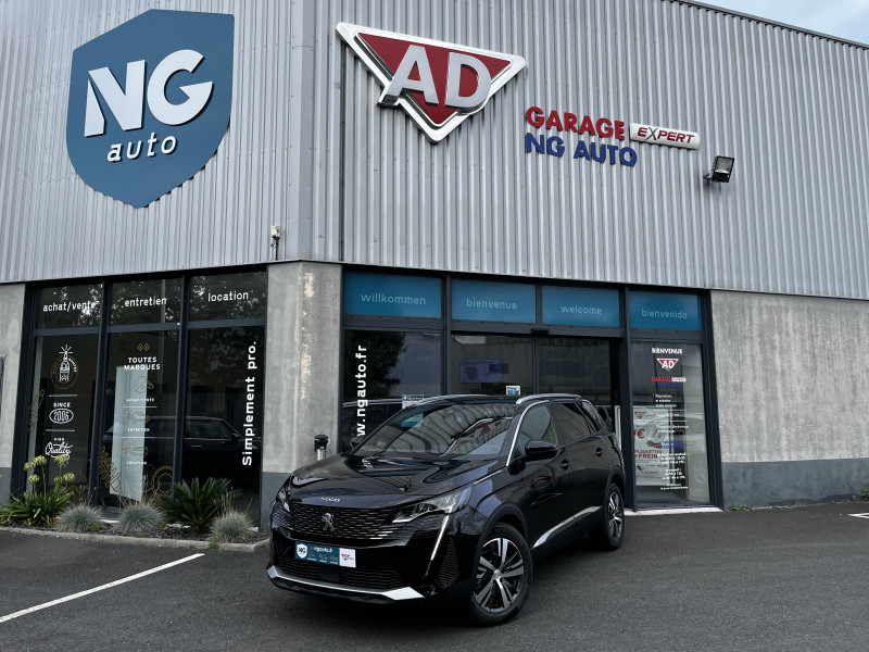 Peugeot 5008 BlueHDi 130ch S&S EAT8 Allure Pack Diesel NOIR PERLA NERA Occasion à vendre