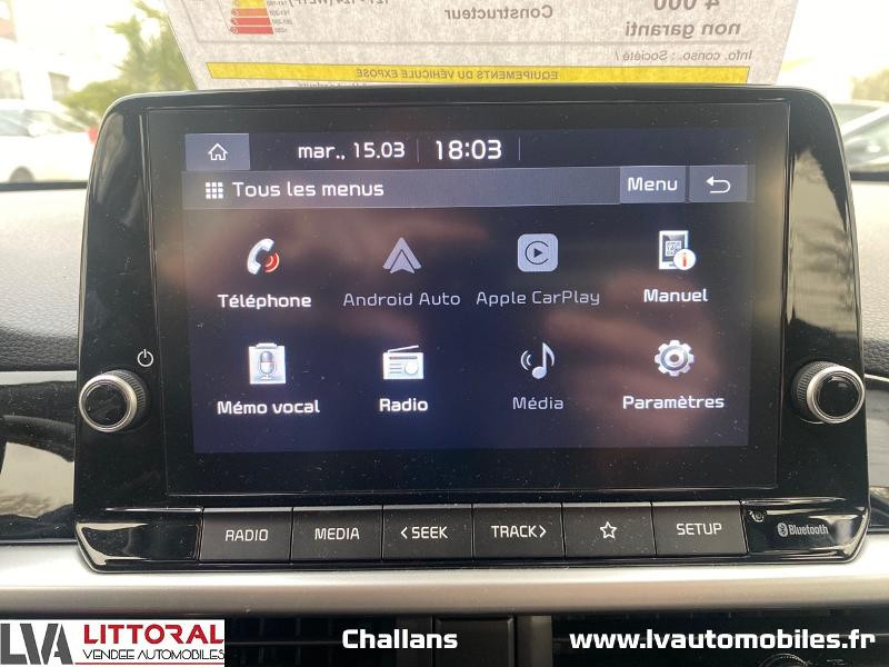 Photo 10 de l'offre de KIA Picanto 1.2 84ch GT Line Euro6d-T à 14190€ chez Littoral Vendée Automobiles Challans
