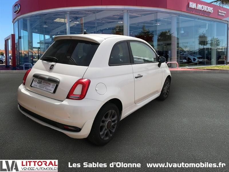 Photo 2 de l'offre de FIAT 500 0.9 8v TwinAir 85ch S&S Sport à 13490€ chez Littoral Vendée Automobiles Challans
