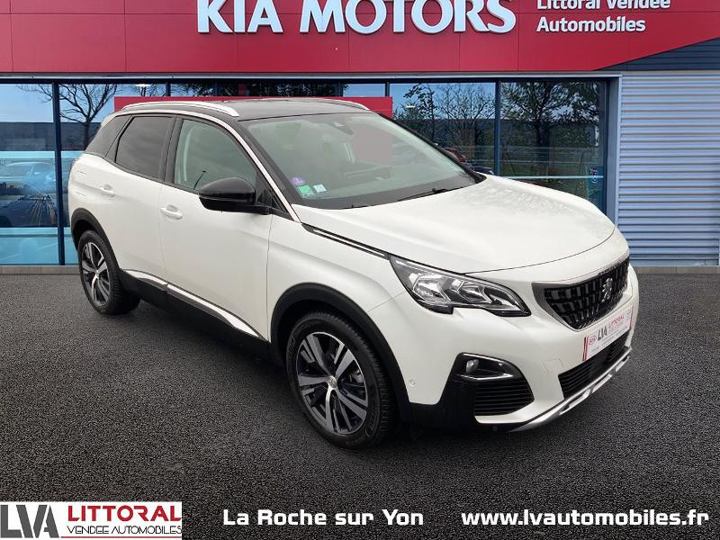 Peugeot 3008 1.6 THP 165ch Allure S&S EAT6 Essence Blanc Occasion à vendre