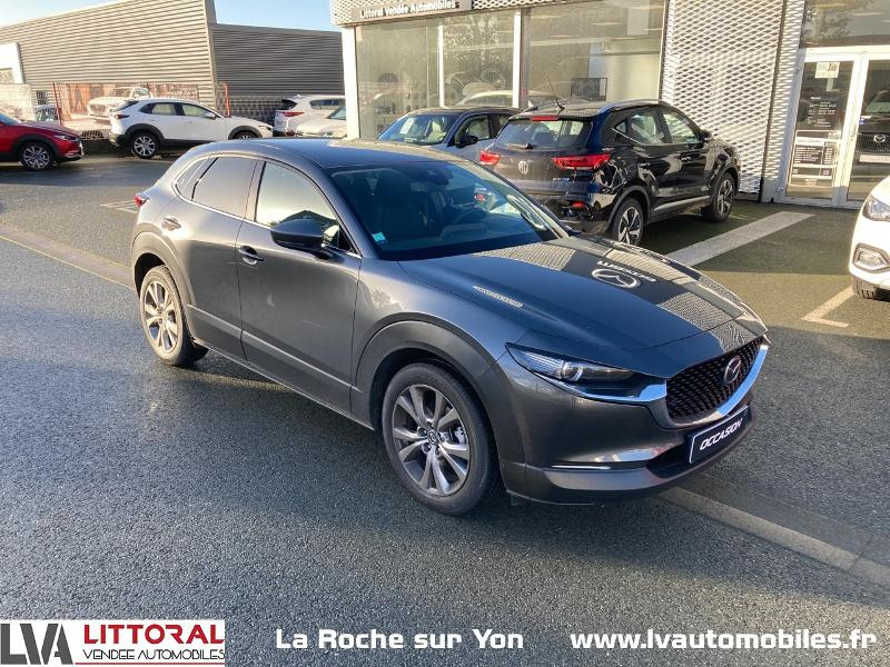 Photo 3 de l'offre de MAZDA CX-30 2.0 e-SKYACTIV-X M-Hybrid 186ch Sportline BVA 2022 à 33990€ chez Littoral Vendée Automobiles Mouilleron Le Captif