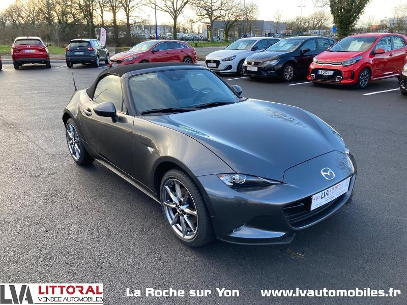 Photo 3 de l'offre de MAZDA MX-5 2.0 SKYACTIV-G 184ch Sélection 2022 à 37990€ chez Littoral Vendée Automobiles Mouilleron Le Captif