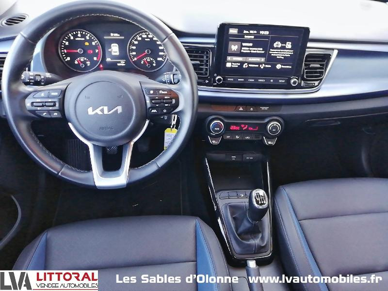 Photo 11 de l'offre de KIA Rio 1.0 T-GDI 100ch Blue Edition à 16990€ chez Littoral Vendée Automobiles Le Château D’Olonne