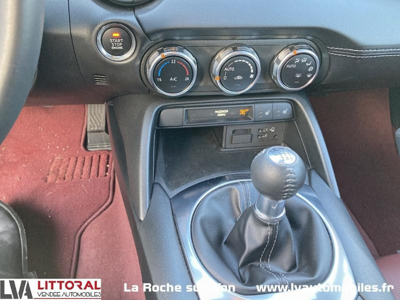 Photo 7 de l'offre de MAZDA MX-5 1.5 SKYACTIV-G 132ch 100ème Anniversaire Euro6d-T Evap 2021 à 30990€ chez Littoral Vendée Automobiles Le Château D’Olonne