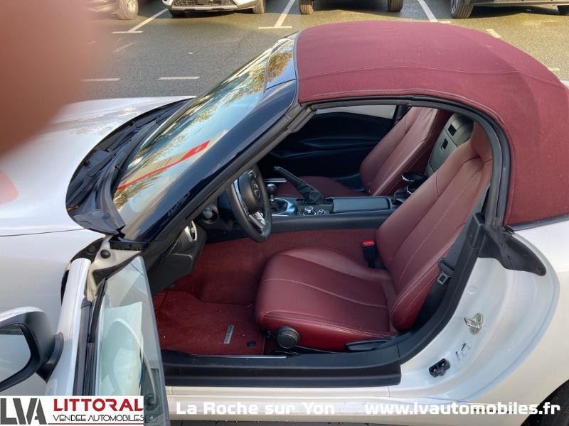 Photo 5 de l'offre de MAZDA MX-5 1.5 SKYACTIV-G 132ch 100ème Anniversaire Euro6d-T Evap 2021 à 30990€ chez Littoral Vendée Automobiles Le Château D’Olonne