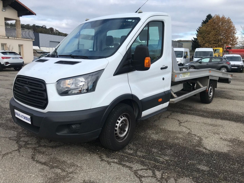 Photo 3 de l'offre de FORD TRANSIT 2T CCB PORTE-VOITURE  350LJ  2.0 TDCI 125CH AMBIENTE à 26280€ chez Brignais automobiles