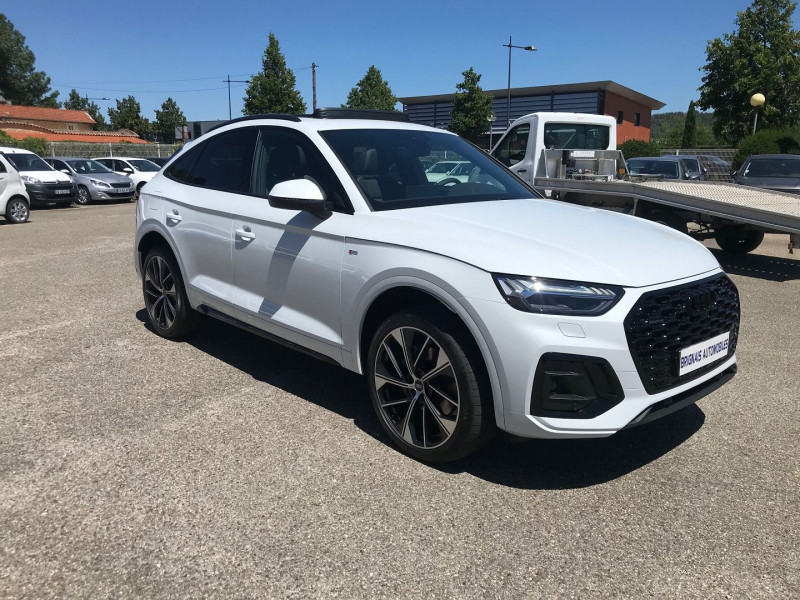 Audi Q5 SPORTBACK 40 TDI 204CH S LINE QUATTRO S TRONIC 7 Diesel BLANC Occasion à vendre