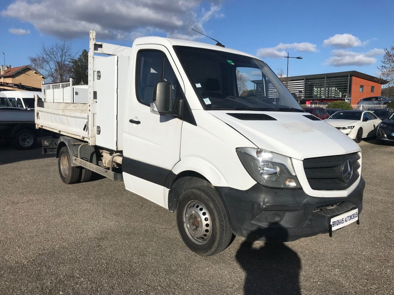 Photo 2 de l'offre de MERCEDES-BENZ SPRINTER CCB 514 CDI 37 3T5 BENNE 3PL + COFFRE à 34680€ chez Brignais automobiles