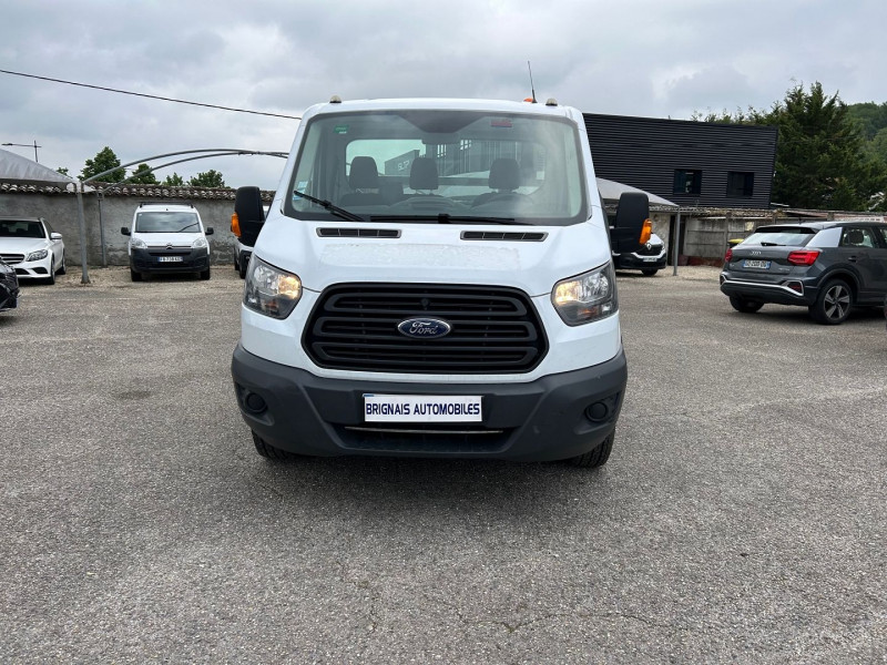 Photo 2 de l'offre de FORD TRANSIT 2T CCB PORTE-VOITURE P350 L4 2.0 ECOBLUE 130CH AMBIENTE à 27480€ chez Brignais automobiles