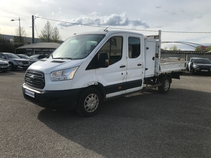 Photo 3 de l'offre de FORD TRANSIT 2T CCB 350 L3 2.0 TDCI 130CH DOUBLE CABINE BENNE AMBIENTE à 23880€ chez Brignais automobiles