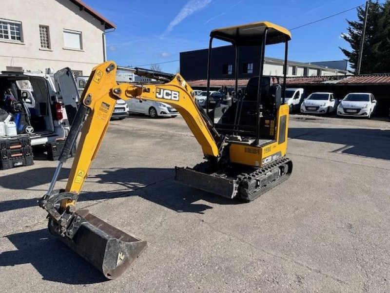 Jcb MINI-PELLE A CHENILLE 18Z  JAUNE Occasion à vendre