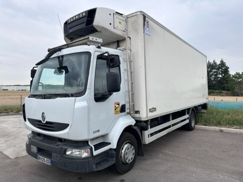 Renault Trucks MIDLUM 220.14 FRIGO MULTI-TEMPÉRATURE + HAYON Diesel BLANC Occasion à vendre