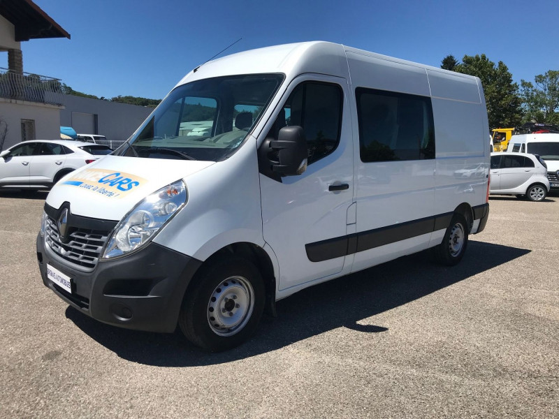 Renault MASTER III FG F3500 L2H2 2.3 DCI 110CH CABINE APPROFONDIE GRAND CONFORT EURO6 Diesel BLANC Occasion à vendre