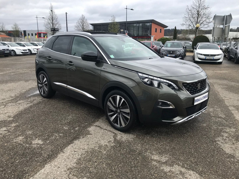 Peugeot 3008 2.0 BLUEHDI 180CH S&S GT EAT8 Diesel GRIS F Occasion à vendre