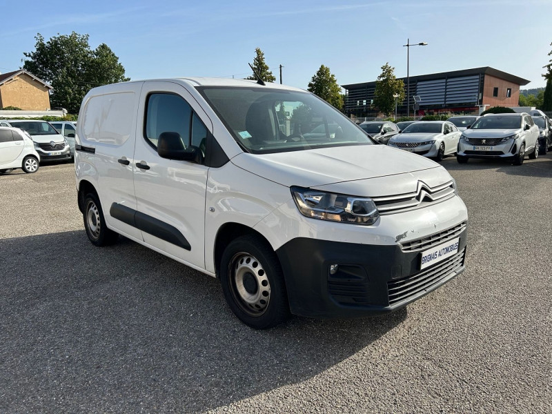 Citroen BERLINGO VAN M 1000KG BLUEHDI 100 S&S CLUB BVM5 Diesel BLANC Occasion à vendre