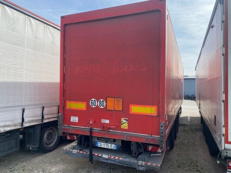 Lecitrailer SEMI-REMORQUE 3 ESSIEUX  FOURGON  +  HAYON  ROUGE Occasion à vendre