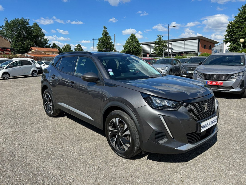 Peugeot 2008 1.2 PURETECH 100CH S&S ALLURE Essence GRIS F Occasion à vendre