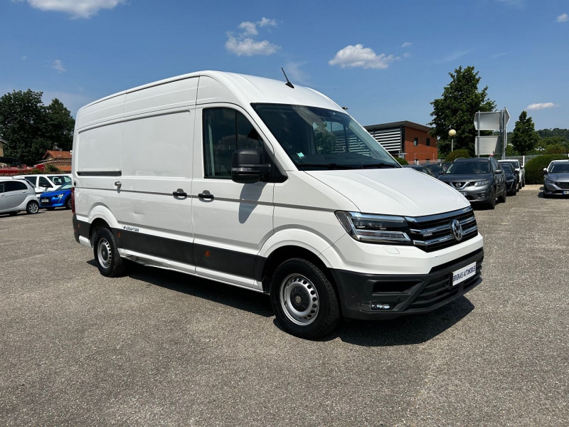 Volkswagen CRAFTER FG 35 L3H3 E 136CH TRACTION BVA Electrique BLANC Occasion à vendre