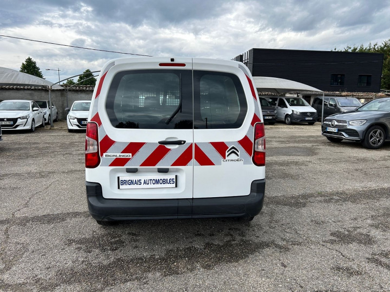 Photo 5 de l'offre de CITROEN BERLINGO VAN XL 850KG BLUEHDI 100 S&S CABINE APPROFONDIE CONTROL BVM5 à 21480€ chez Brignais automobiles