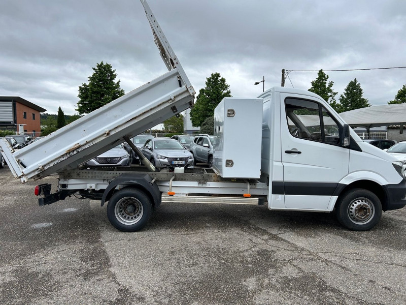 Mercedes-Benz SPRINTER CCB 514 CDI 37 3T5  BENNE  3PL.  + COFFRE Diesel BLANC Occasion à vendre