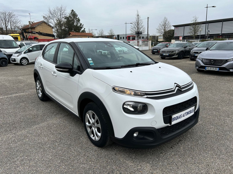 Citroen C3 STE 1.5 BLUEHDI 100CH S&S BVM5 FEEL Diesel BLANC Occasion à vendre