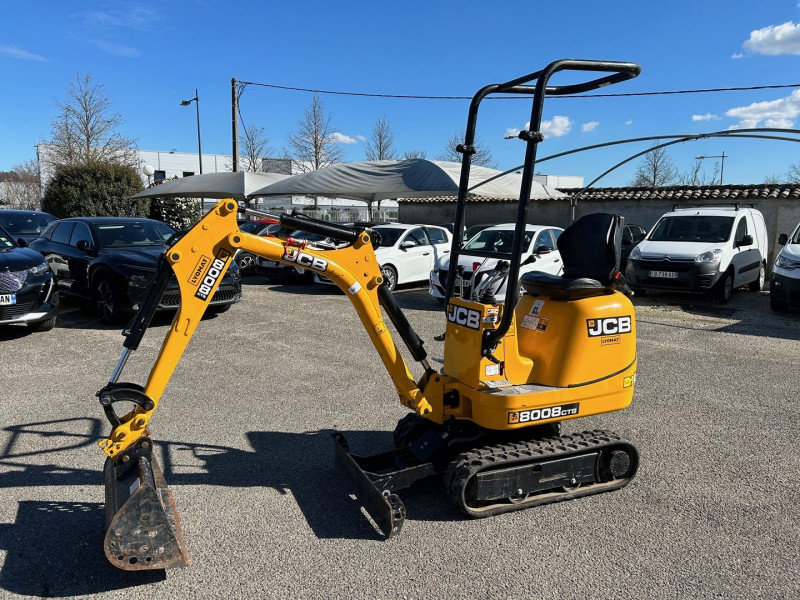 Jcb MINI-PELLE A CHENILLE 8008 S5  JAUNE Occasion à vendre