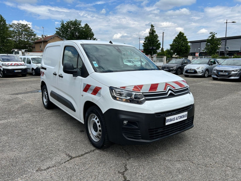 Citroen BERLINGO VAN M 650KG BLUEHDI 100 S&S CLUB BVM5 Diesel BLANC Occasion à vendre