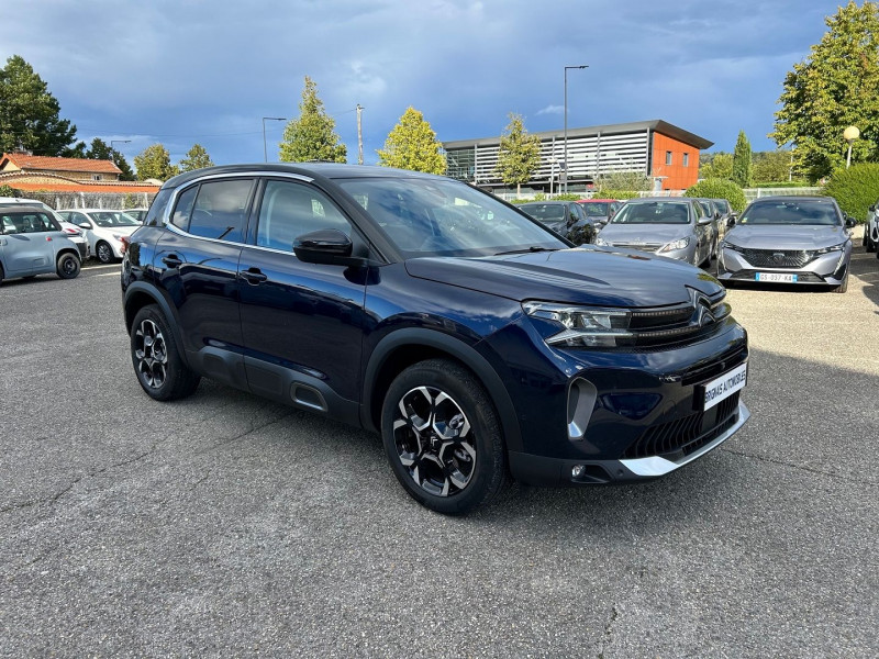 Citroen C5 AIRCROSS 1.2 HYBRIDE 136CH MAX BOITE AUTOMATIQUE Essence BLEU F Occasion à vendre