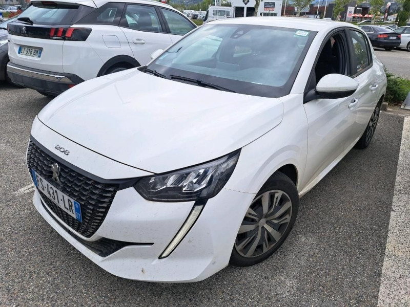 Peugeot 208 1.5 BLUEHDI 100CH S&S ACTIVE Diesel BLANC Occasion à vendre