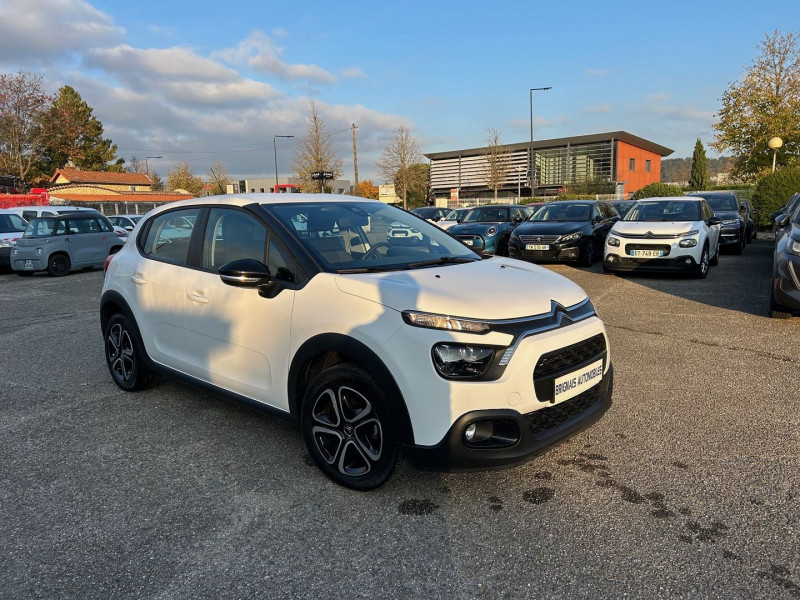 Citroen C3 STE 1.5 BLUEHDI 100CH S&S BVM 6 FEEL NAV Diesel BLANC Occasion à vendre