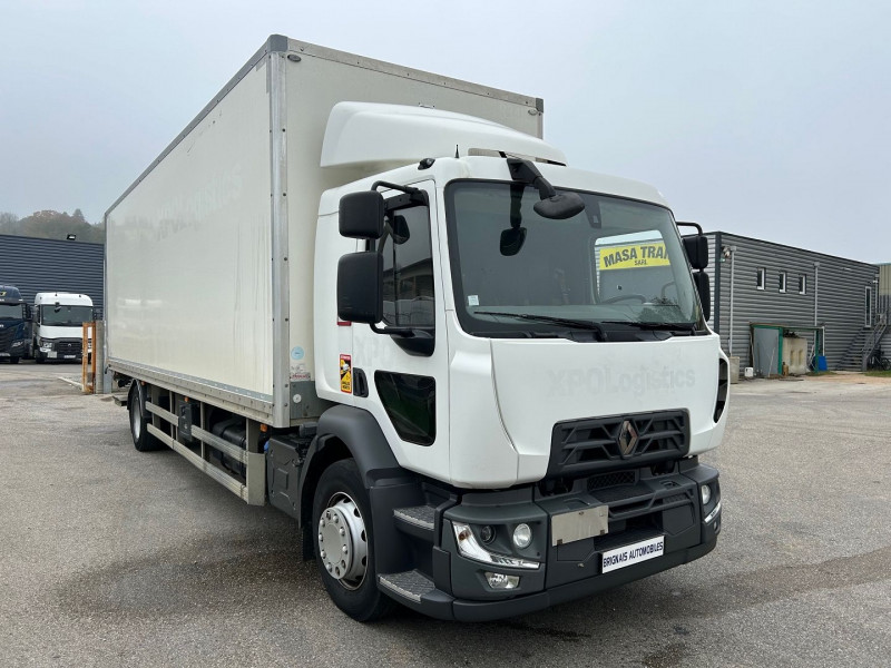 Renault Trucks D WIDE D280  FOURGON + HAYON Diesel BLANC Occasion à vendre