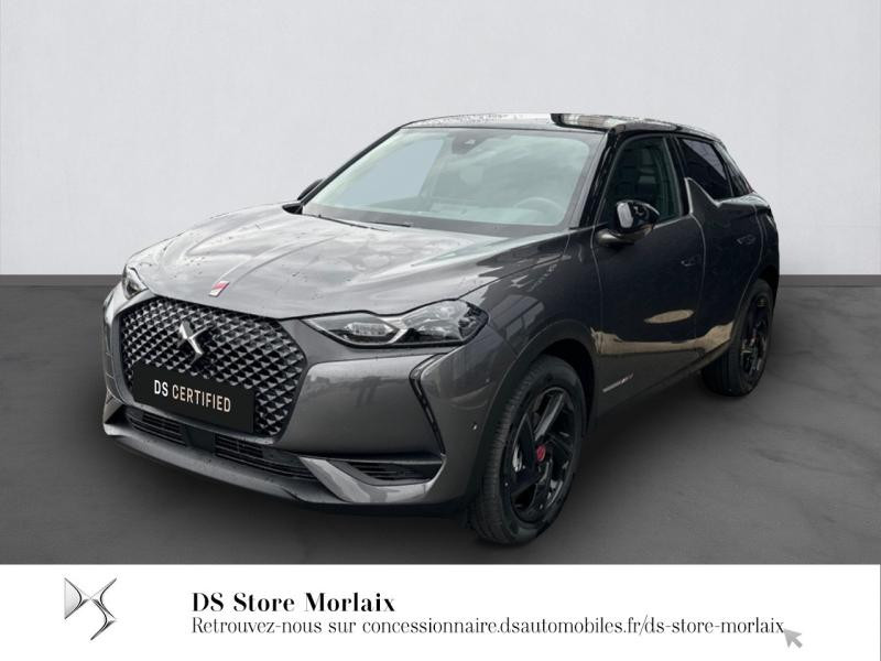 Ds DS 3 Crossback PureTech 130ch Performance Line Automatique + 135g Essence Gris Platinium - Toit Noir Perla Nera Occasion à vendre