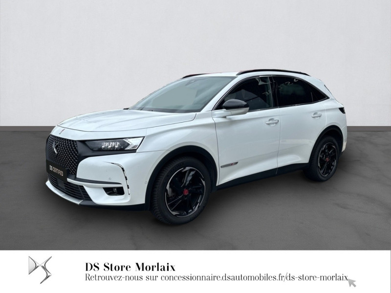 Ds DS 7 Crossback BlueHDi 130ch Performance Line + Automatique Diesel Blanc Nacré (N) Occasion à vendre