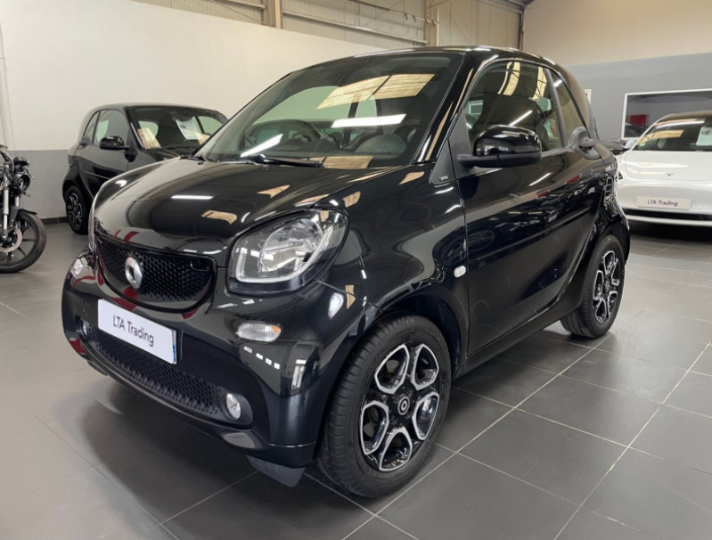 Smart FORTWO COUPE 71CH PRIME TWINAMIC E6C Essence NOIR Occasion à vendre