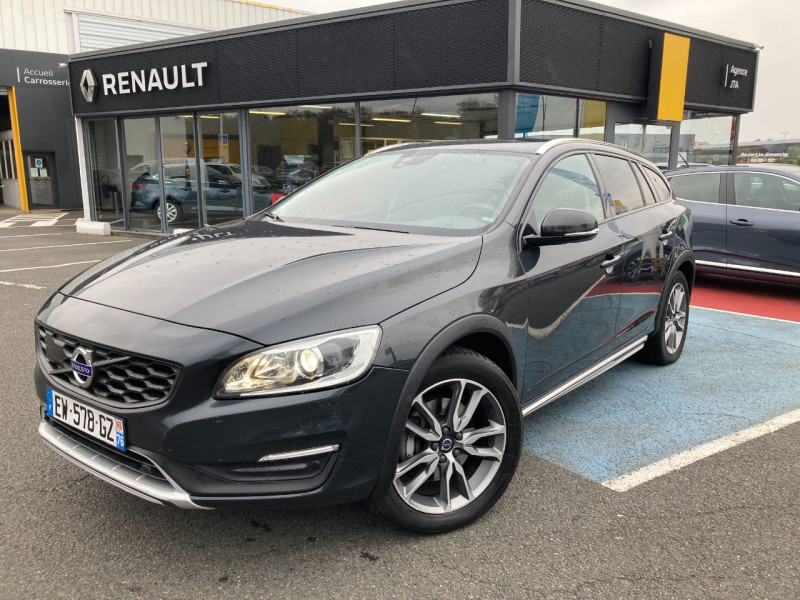 Volvo V60 CROSS COUNTRY D4 190CH PRO GEARTRONIC Diesel GRIS C Occasion à vendre