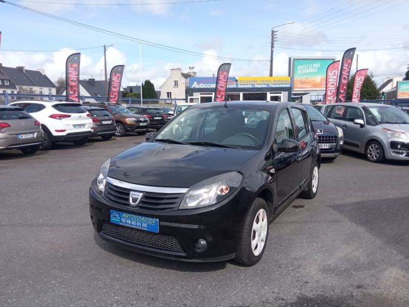 Photo 1 de l'offre de DACIA SANDERO 1.5 DCI 75CH FAP ECO² BLACK LINE à 6990€ chez Vianor occasions