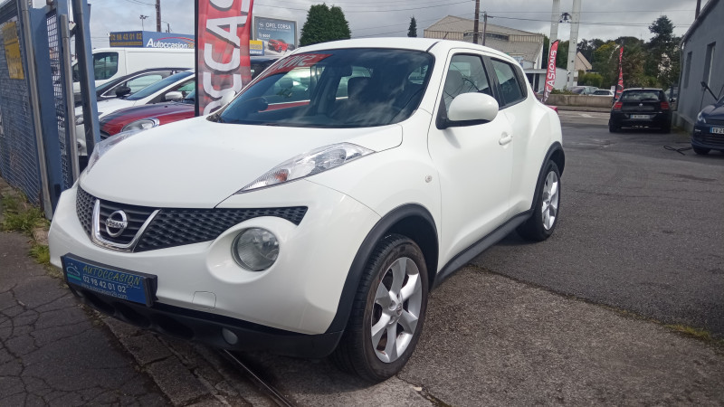 Nissan JUKE 1.5 DCI 110CH FAP ACENTA Diesel BLANC Occasion à vendre